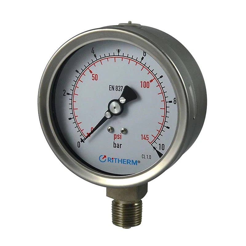 Kabeh Stainless Steel Hydraulic Pressure Gauge