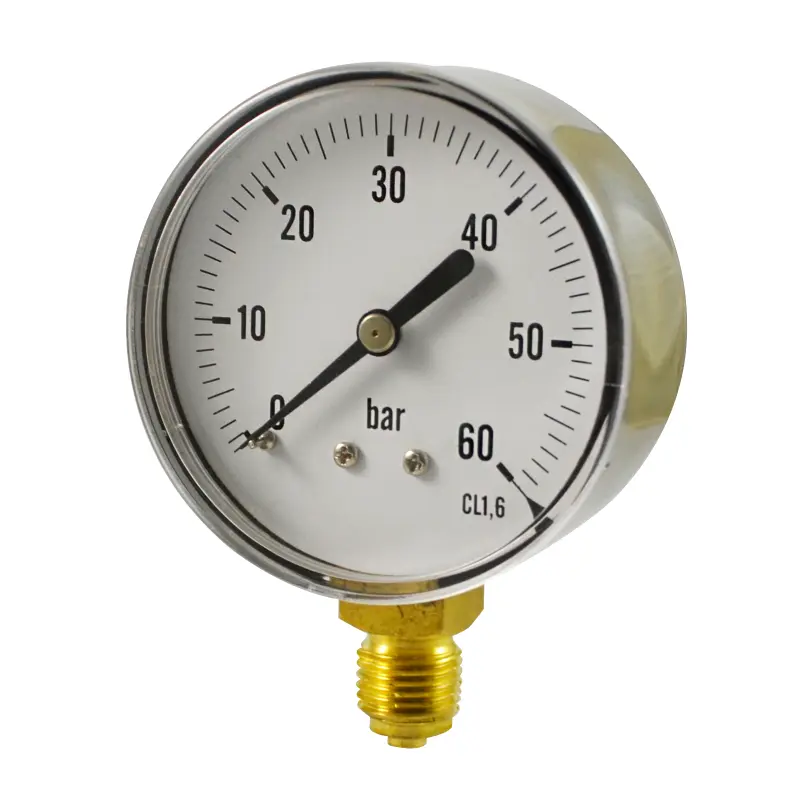 Gauge tekanan garing kanggo Regulator
